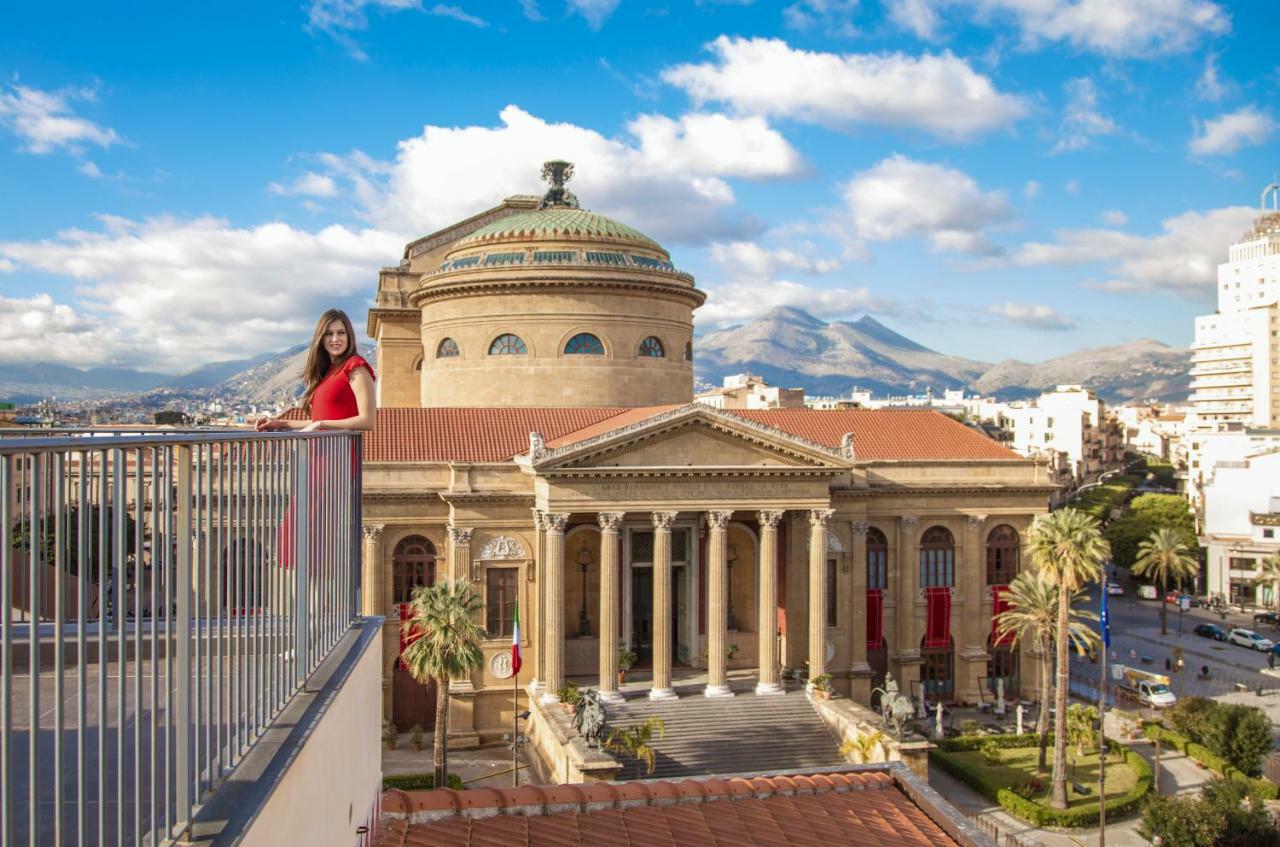 Palazzo Sovrana Serviced Luxury Apartments 巴勒莫 外观 照片