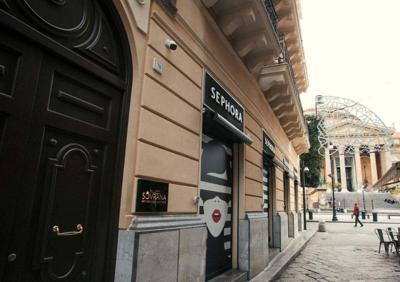 Palazzo Sovrana Serviced Luxury Apartments 巴勒莫 外观 照片